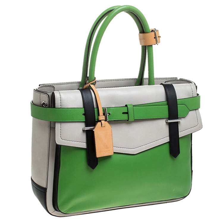 Pre Owned Reed Krakoff Multicolor Leather Boxer Tote