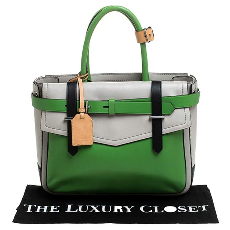 Pre Owned Reed Krakoff Multicolor Leather Boxer Tote