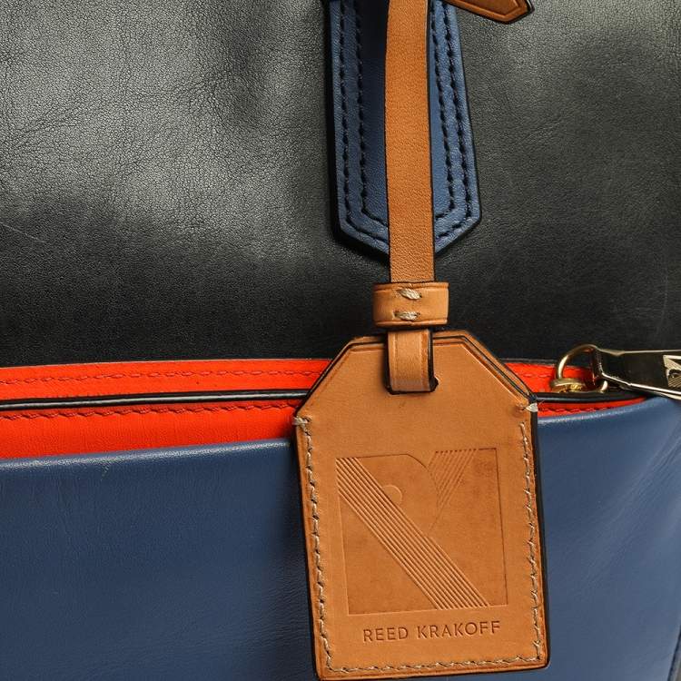 Pre Owned Reed Krakoff Multicolor Leather Atlantique Tote