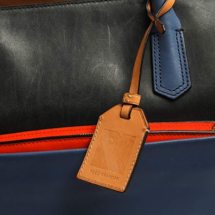 Pre Owned Reed Krakoff Multicolor Leather Atlantique Tote