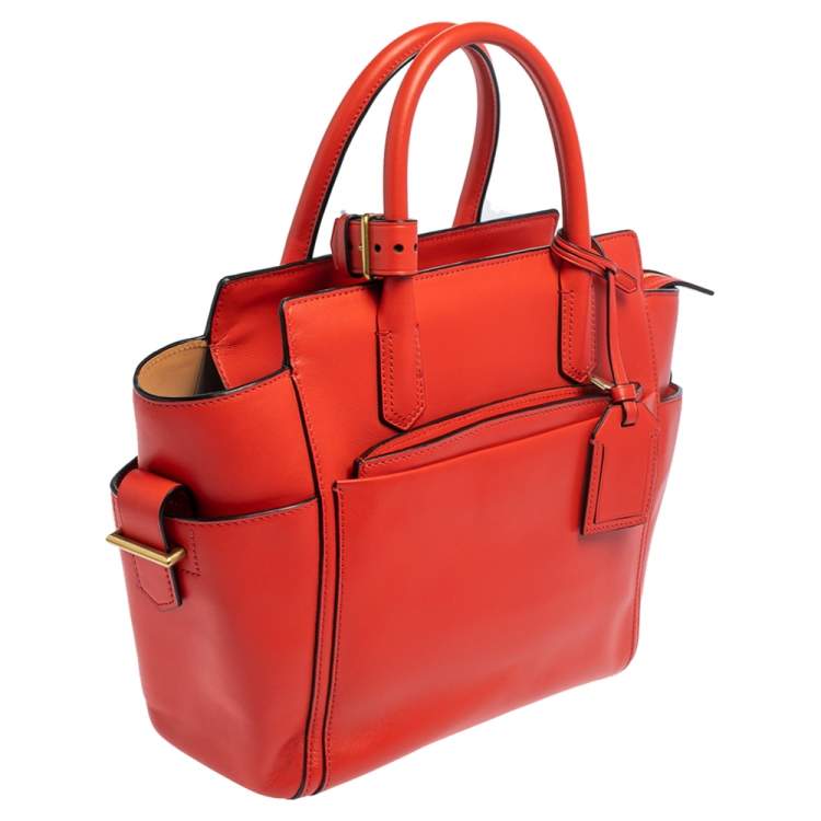 مملوكة مسبقًا Reed Krakoff Red Leather Atlantique  Tote