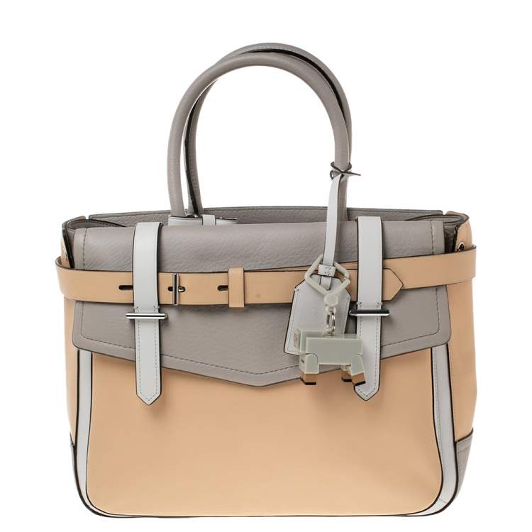 Pre Owned Reed Krakoff Multicolor Leather Boxer Tote