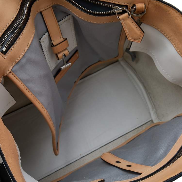 Pre Owned Reed Krakoff White Leather Atlantique Tote