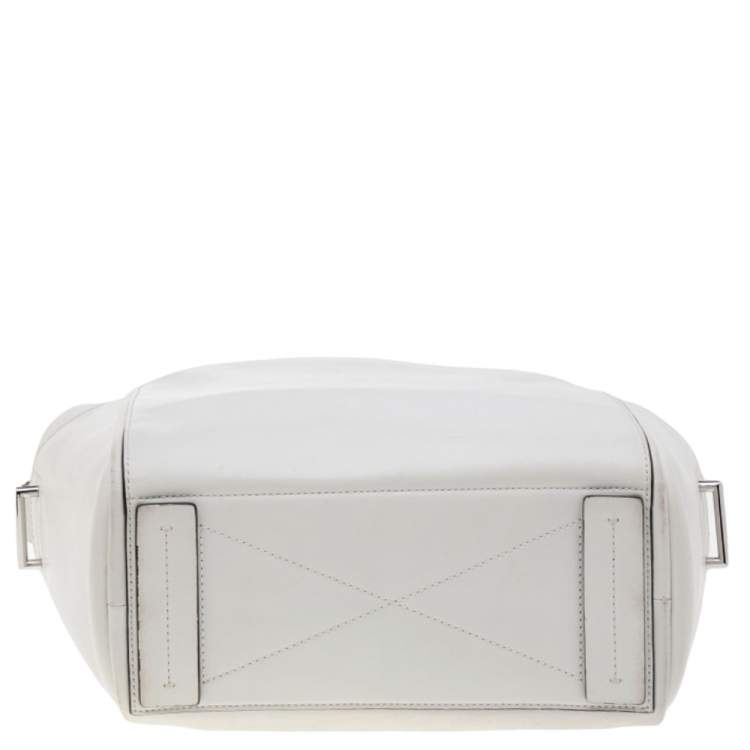 Pre Owned Reed Krakoff White Leather Atlantique Tote