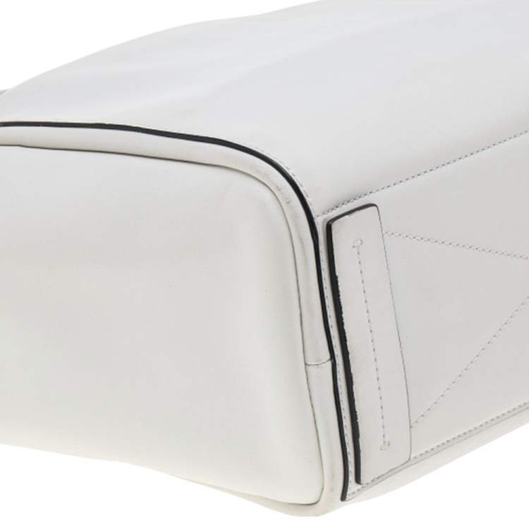 Pre Owned Reed Krakoff White Leather Atlantique Tote
