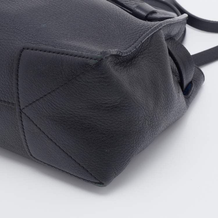 Pre Owned Reed Krakoff Black Leather Boxer Tote