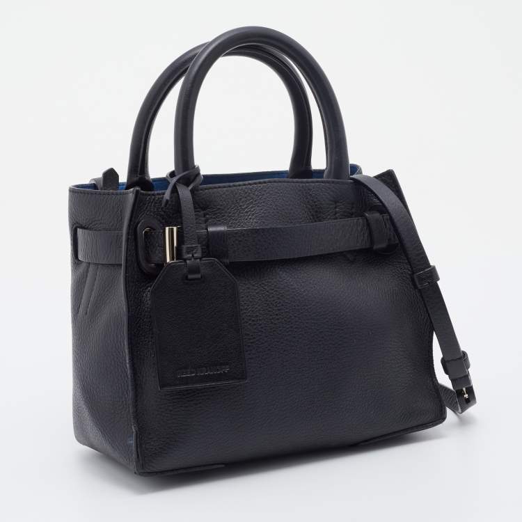 Pre Owned Reed Krakoff Black Leather Boxer Tote