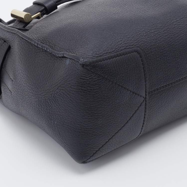 Pre Owned Reed Krakoff Black Leather Boxer Tote