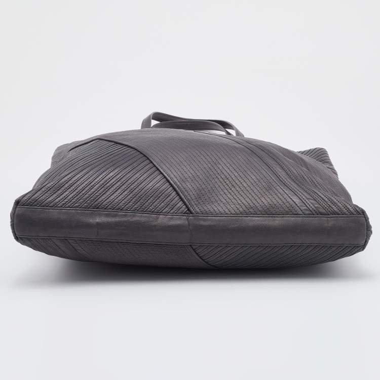 Pre Owned Reed Krakoff Grey Leather Tote