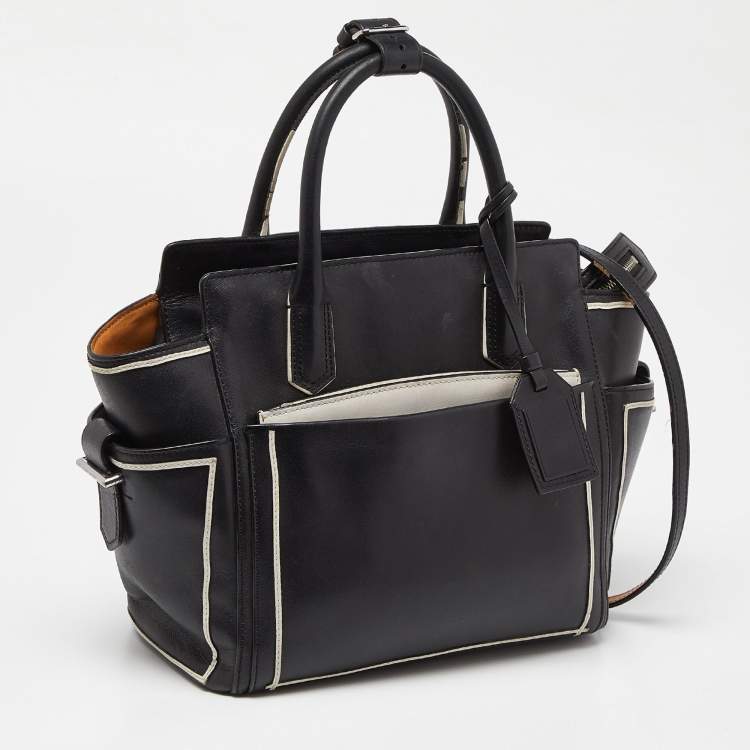 Pre Owned Reed Krakoff Black/White Leather Atlantique Tote