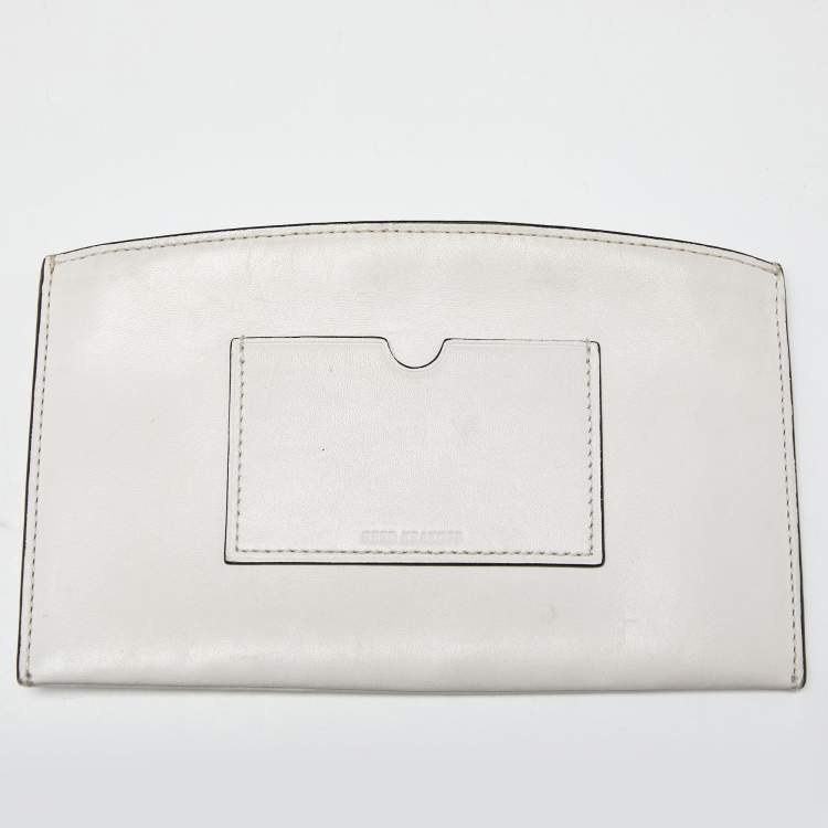 Pre Owned Reed Krakoff Black/White Leather Atlantique Tote