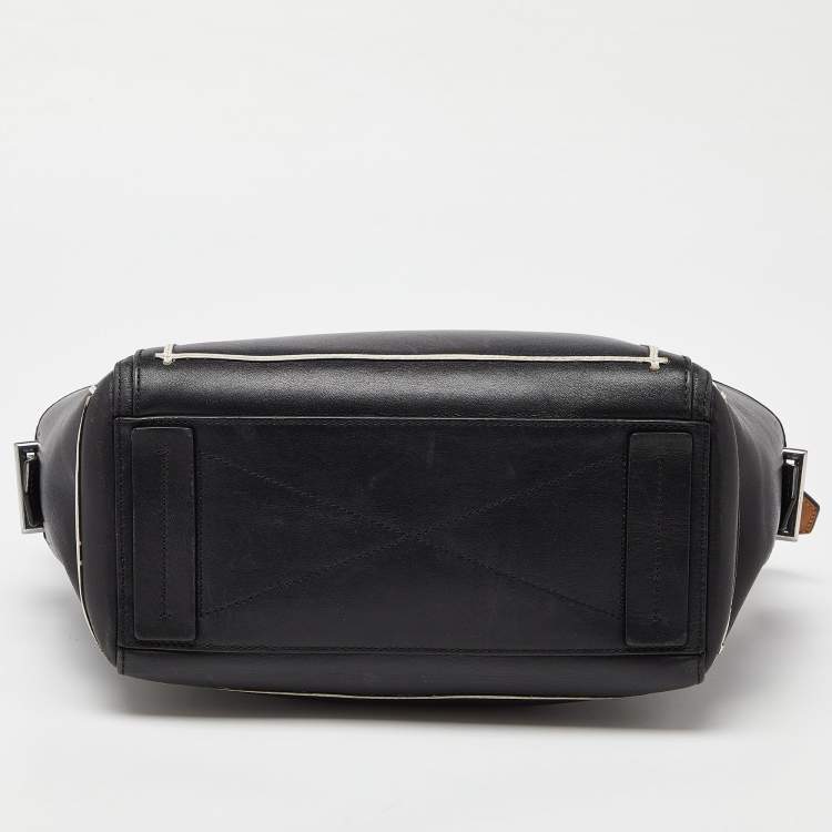 Pre Owned Reed Krakoff Black/White Leather Atlantique Tote