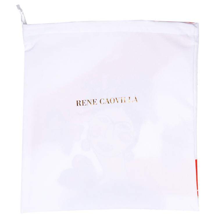 Pre Owned Mahaweb Frida Kahlo Design Limited Edition Shoe Box & Dust Bag for Rene Caovilla 