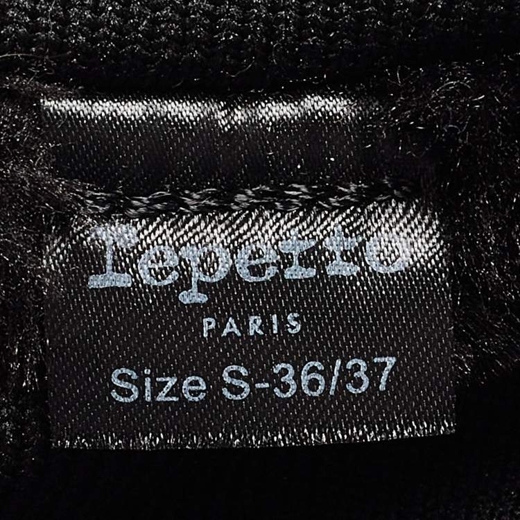 Pre Owned Repetto Black Nylon Getianne Boots Size 36/37