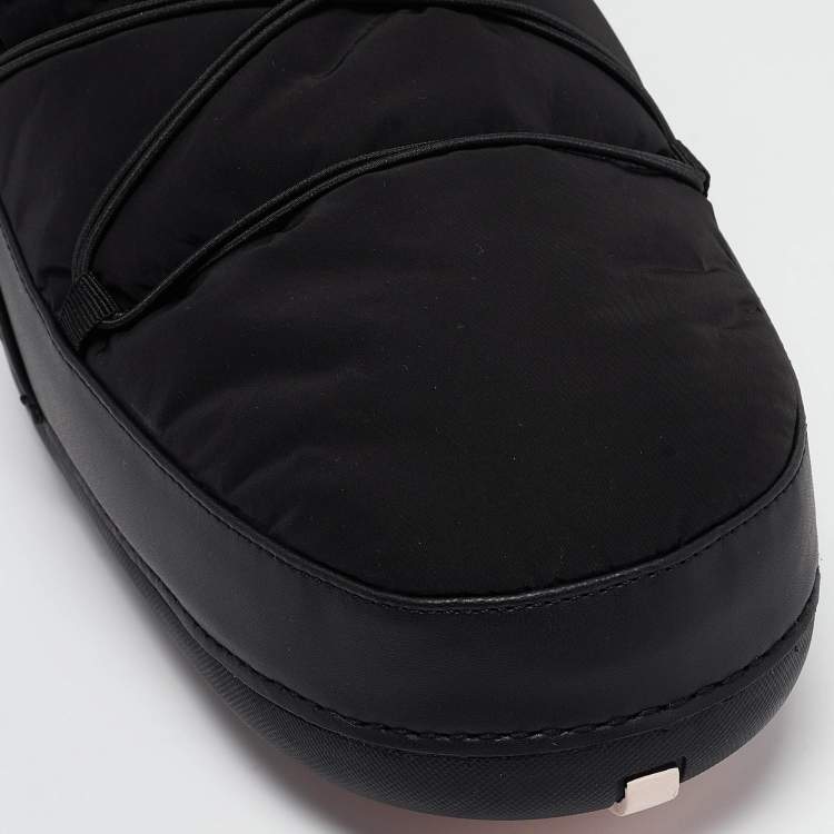 Pre Owned Repetto Black Nylon Getianne Boots Size 36/37
