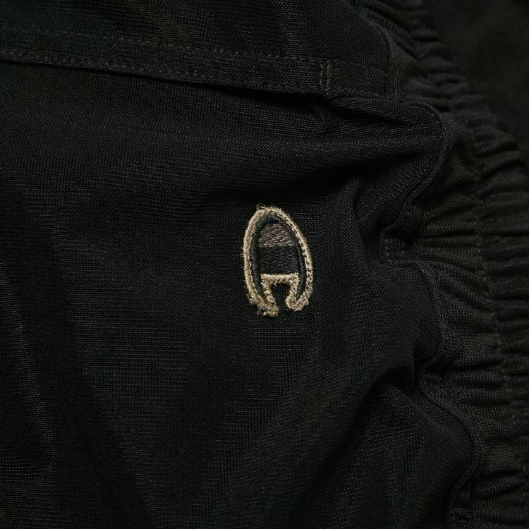 Pre Owned Rick Owens x Champion Black Tulle Sheer Shorts M