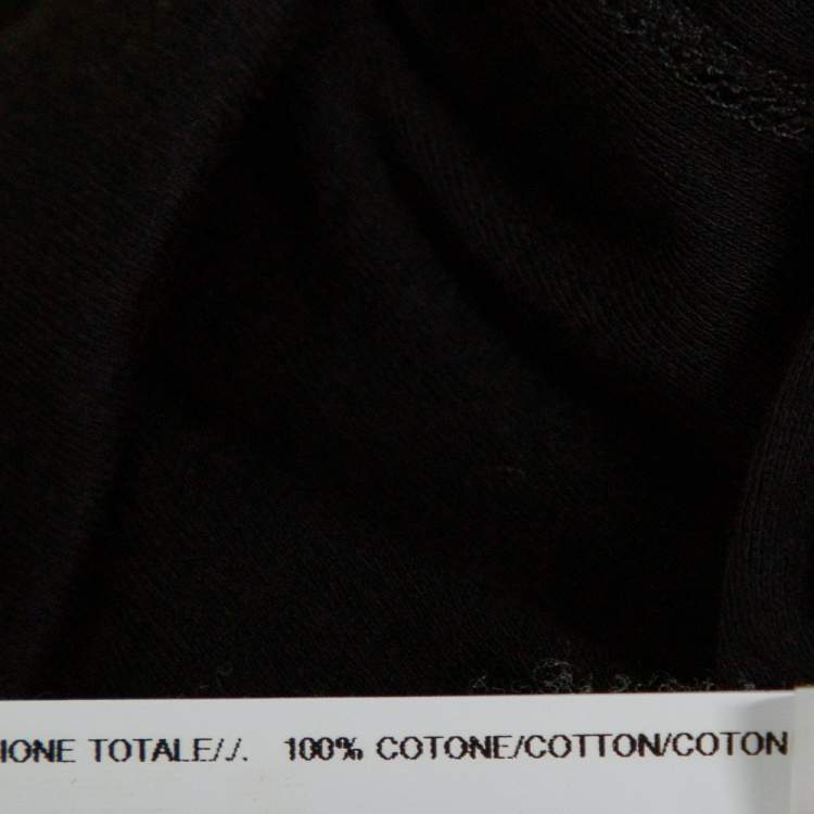 Pre Owned Rick Owens Black Knit Forever Tunic Top M