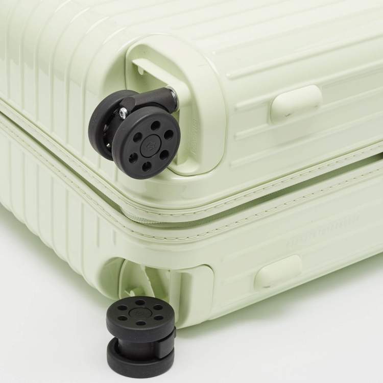 مملوكة مسبقًا Rimowa Mint Green Polycarbonate Essential Cabin Suitcase
