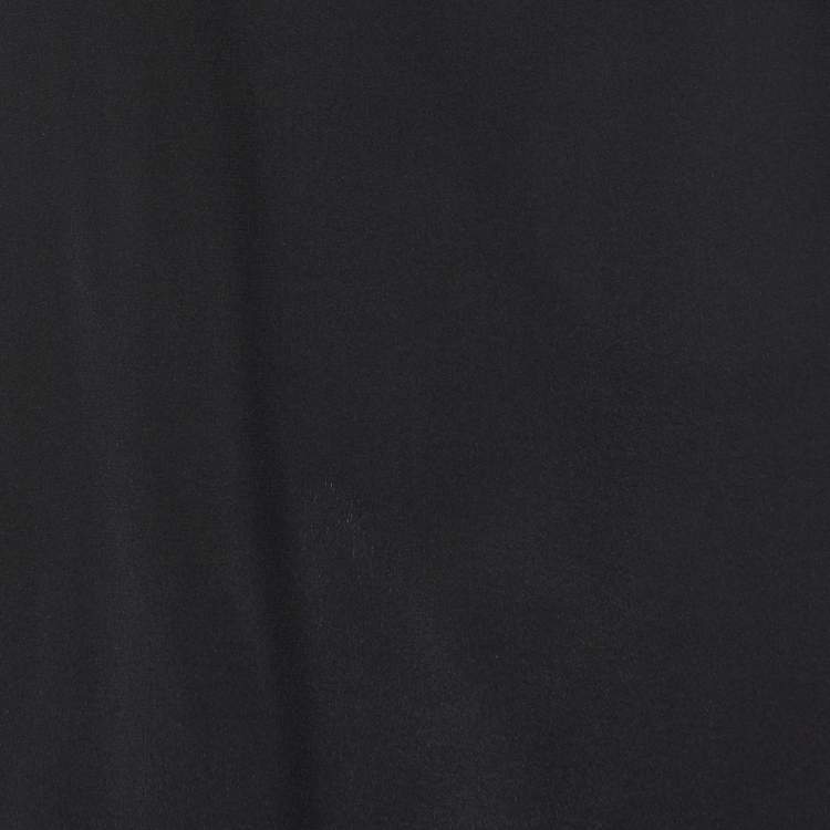 Pre Owned Roberto Cavalli Black Silk Bead Detail Sleeveless Top M