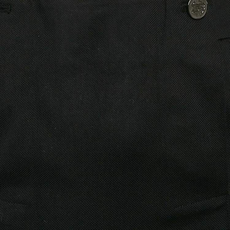 Pre Owned Roberto Cavalli Black Cotton Flared Maxi Skirt S