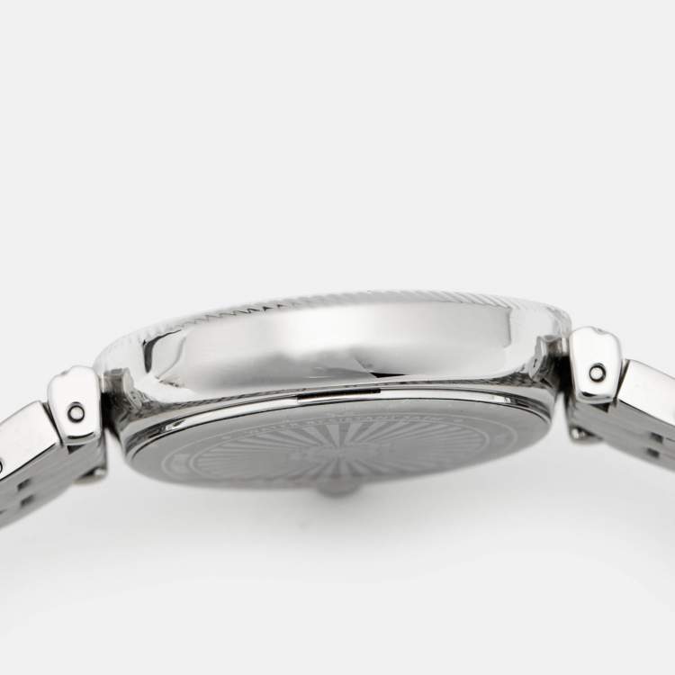 Pre Owned Roberto Cavalli Chiarezza RC5L078M0015 Pink Dial Stainless Steel Women's Wristwatch 30 mm