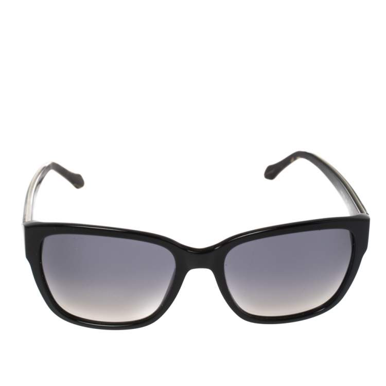 Pre Owned Roberto Cavalli Black & Havana/ Grey Gradient 825S Alsafi Square Sunglasses