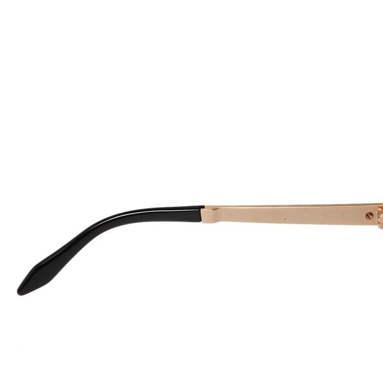 Pre Owned Roberto Cavalli Black/Grey Gradient Albizia 648S Oversize Square Sunglasses