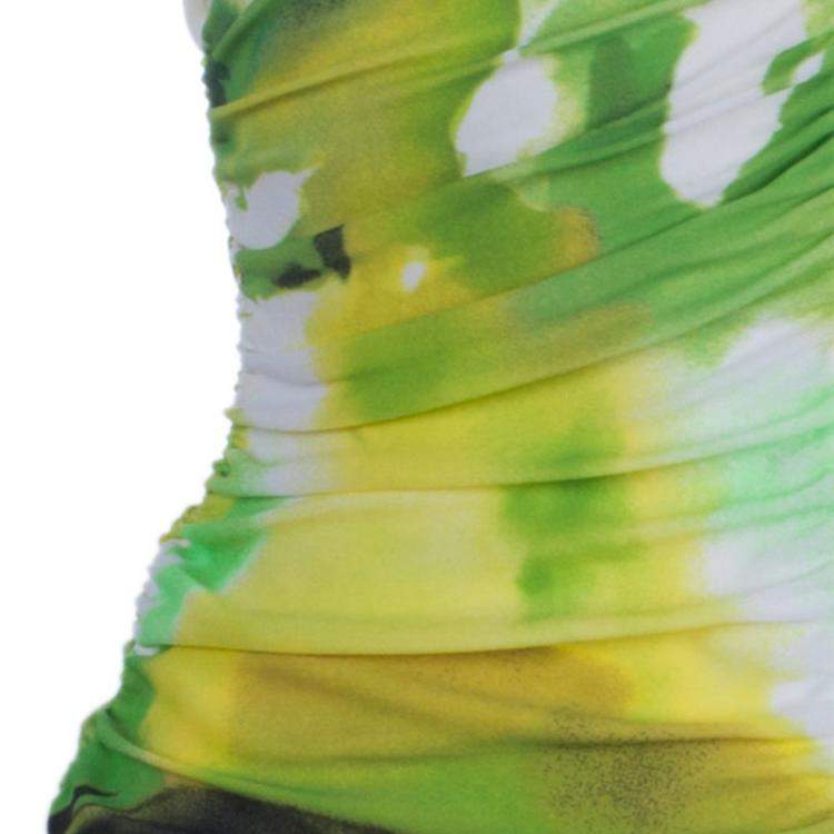 Pre Owned Roberto Cavalli Multicolor Sleeveless Top S