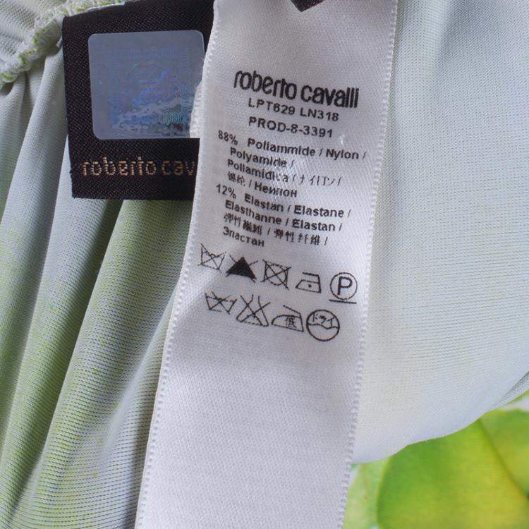 Pre Owned Roberto Cavalli Multicolor Sleeveless Top S