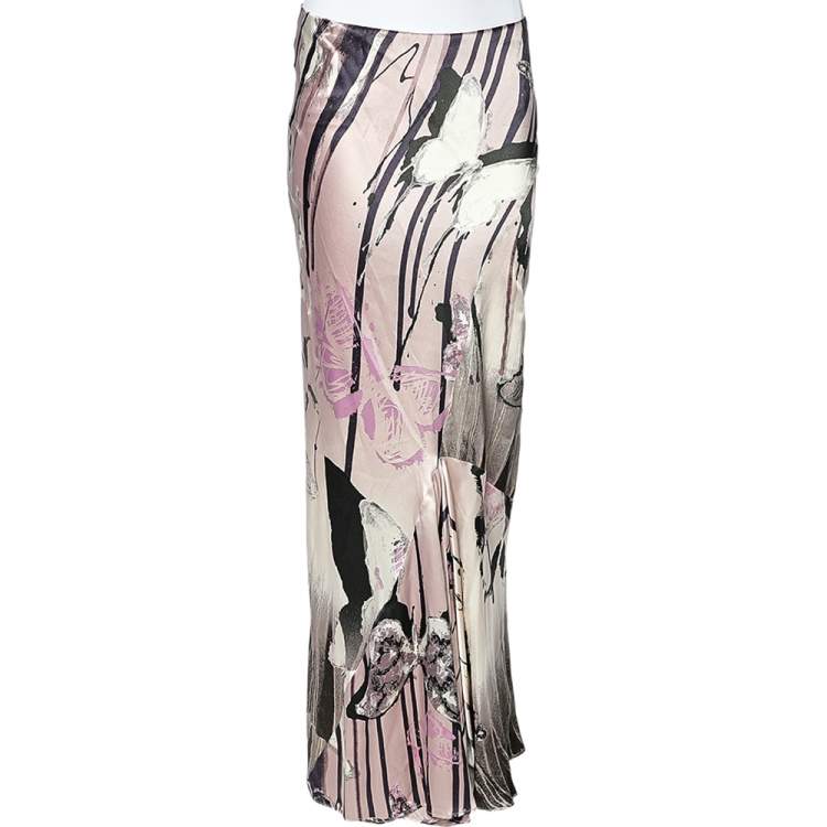 Roberto Cavalli - Pink Cotton Butterfly Leggings