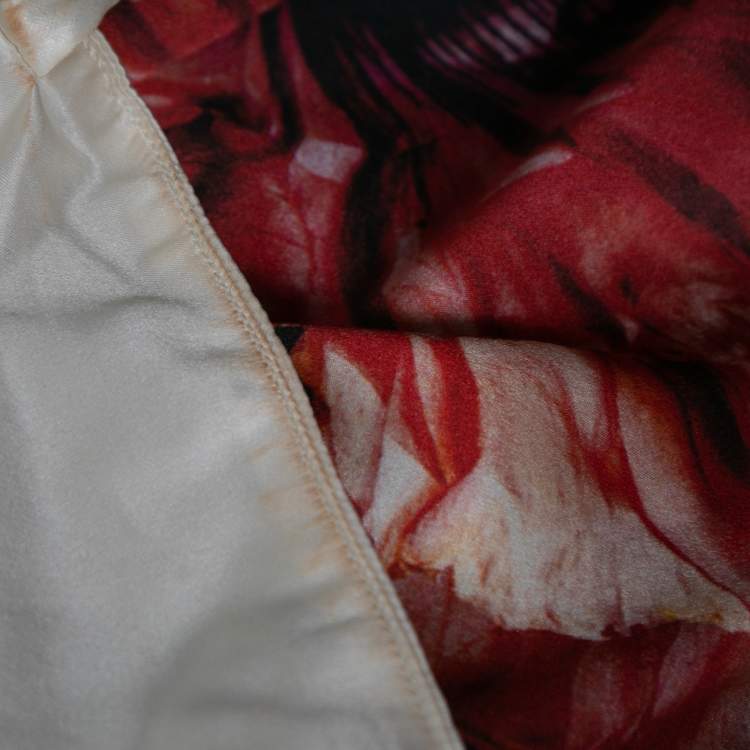 Pre Owned Roberto Cavalli Multicolor Floral Printed Jumpsuit M