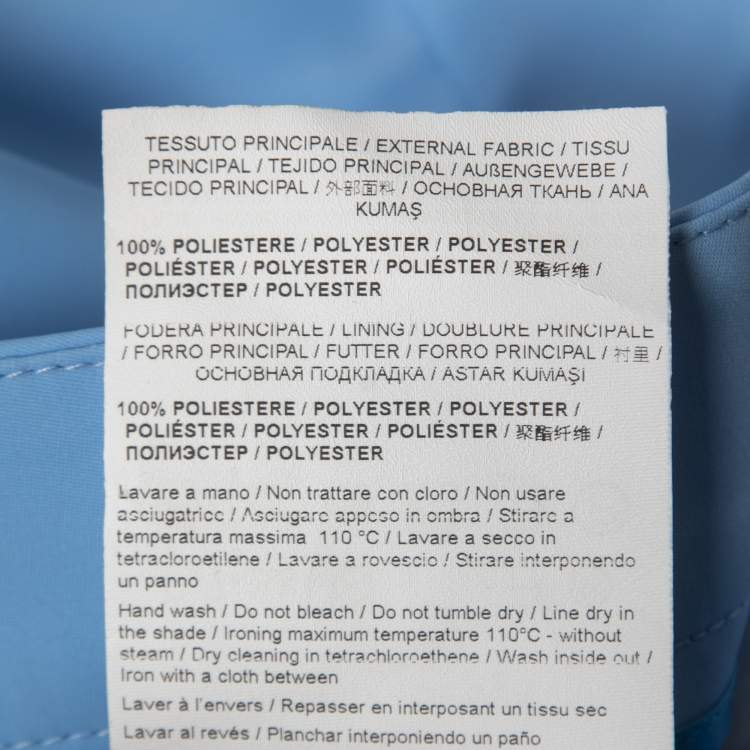 Pre Owned Class by Roberto Cavalli Blue Crepe  Flared Trousers S