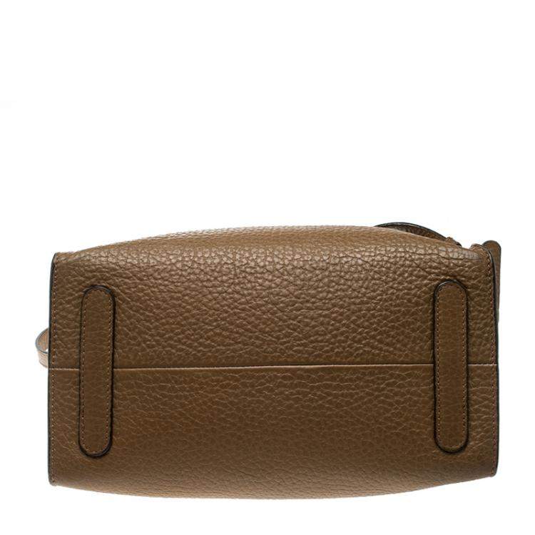 Pre Owned Roberto Cavalli Brown Leather Florence Tote