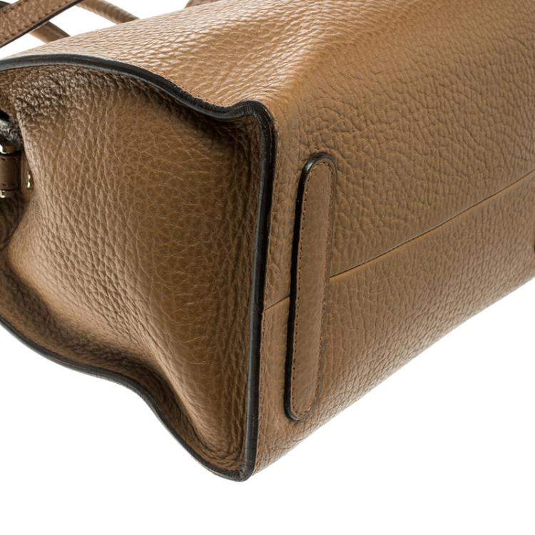 Pre Owned Roberto Cavalli Brown Leather Florence Tote
