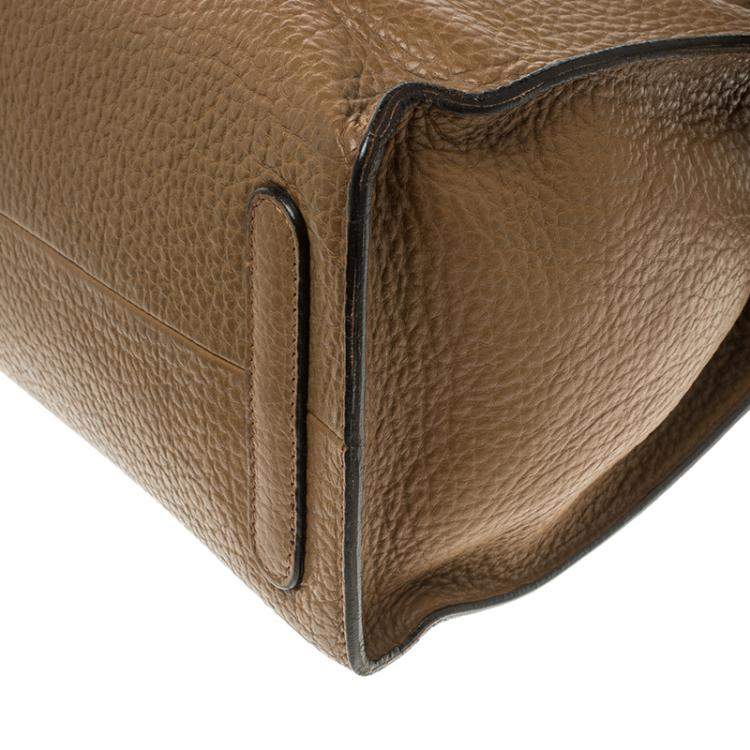 Pre Owned Roberto Cavalli Brown Leather Florence Tote