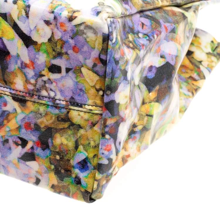 Pre Owned Roberto Cavalli Multicolor Printed PVC Tote