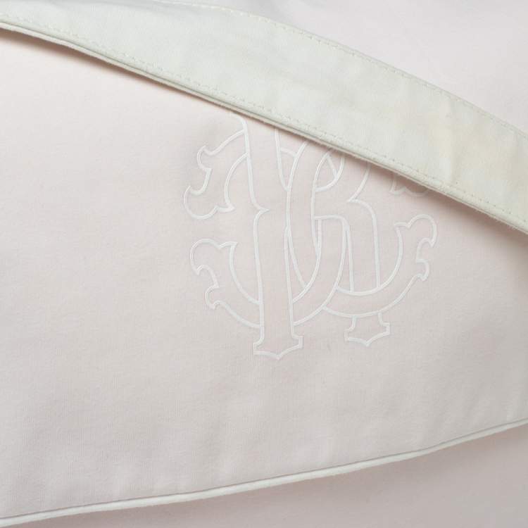 Pre Owned Roberto Cavalli Baby Pink Cotton Diaper Bag