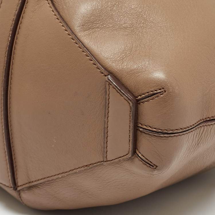 Pre Owned Roberto Cavalli Brown Leather Goa Satchel