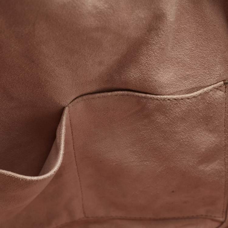 Pre Owned Roberto Cavalli Brown Leather Goa Satchel