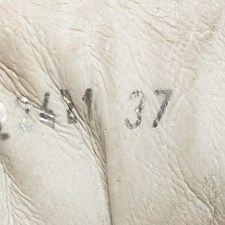 Pre Owned حذاء رياضي روبرتو كافالي جلد أسود بسير أربطة مقاس 37