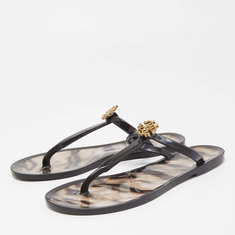 Roberto cavalli hot sale flat sandals