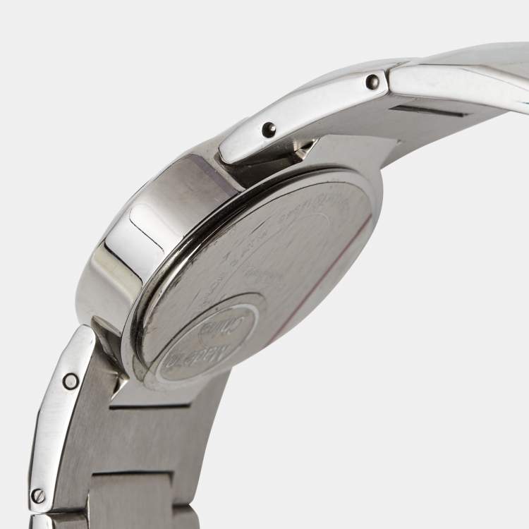 مملوكة مسبقًا Roberto Cavalli Silver Stainless Steel R7253133615 Women's Wristwatch 36 mm