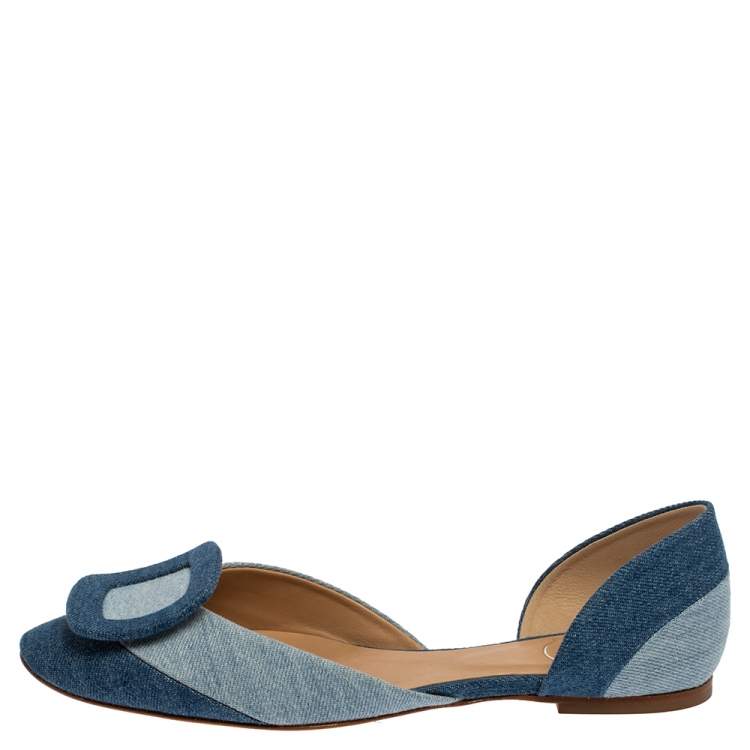 Roger vivier clearance denim shoes