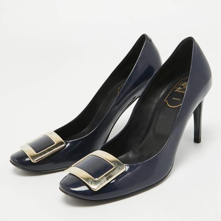 Belle vivier pumps in patent leather online