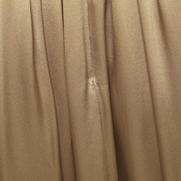 Pre Owned Roksanda Multicolor Silk Tie-up Neck Detail Aldona Midi Dress S