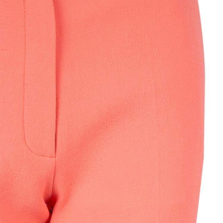 Pre Owned Roksanda Ilincic Neon Orange Wool Shorts S