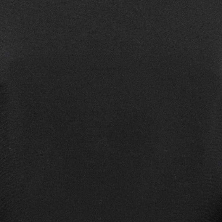 Pre Owned Roksanda Ilincic Black Crepe Gathered Bell Sleeve Short Dress S