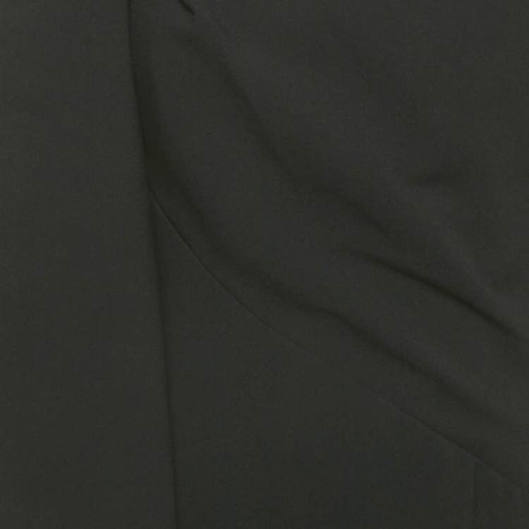 Pre Owned Roksanda Black Crepe Margarida Midi Dress M