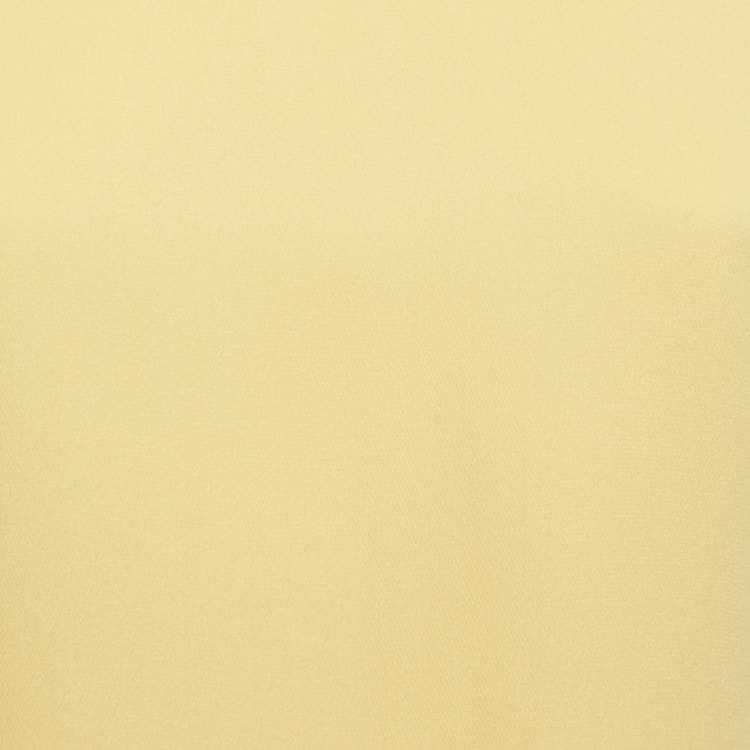 Pre Owned Roksanda Yellow Silk Full Sleeve Ruffle Detailed Blouse M