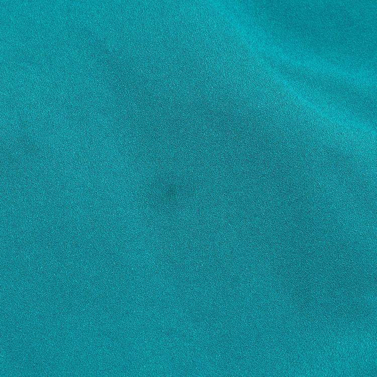 Pre Owned Roksanda Blue Crepe Ruffled Midi Dress M